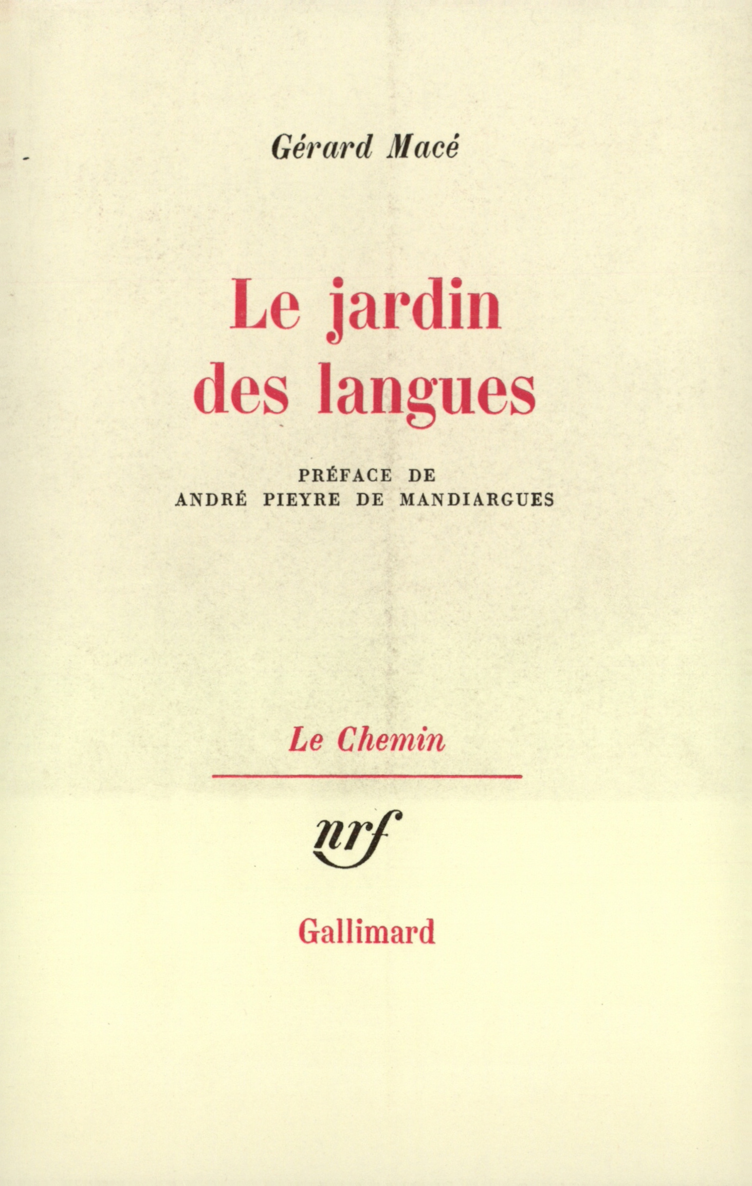 JARDIN DES LANGUES