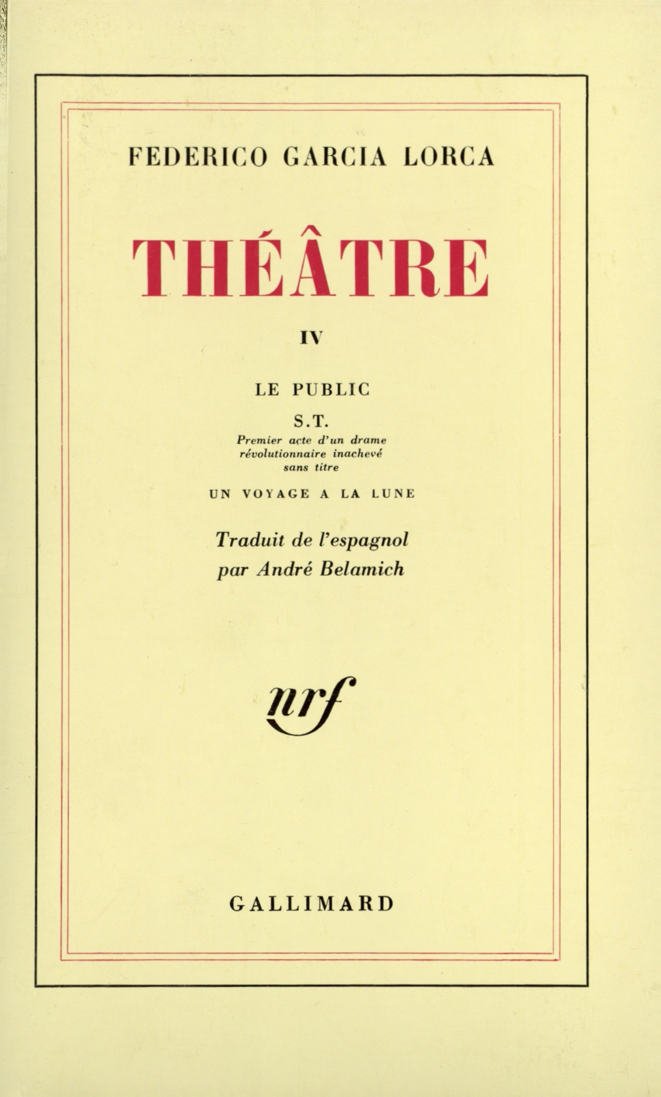 THEATRE T4