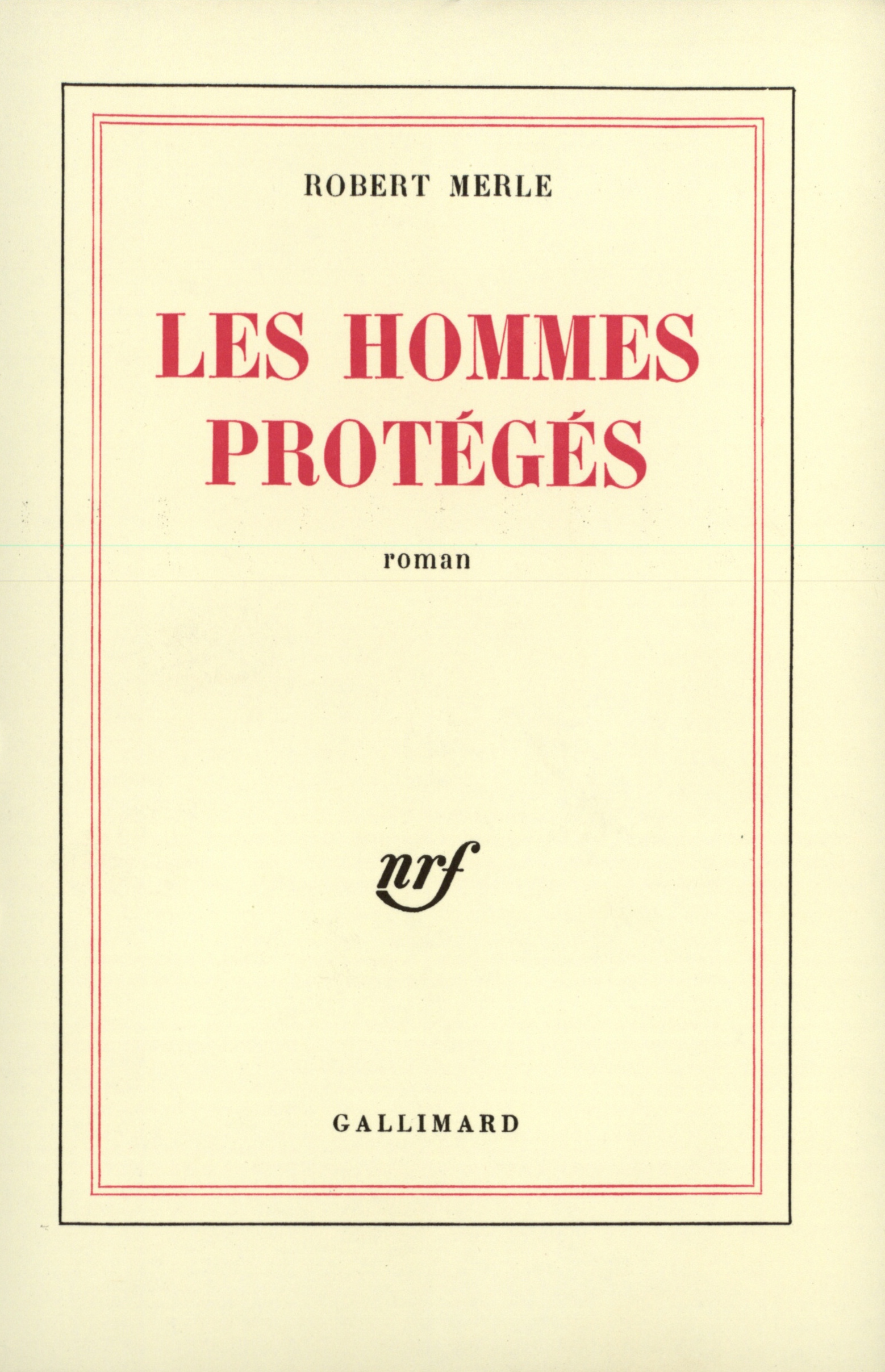 HOMMES PROTEGES