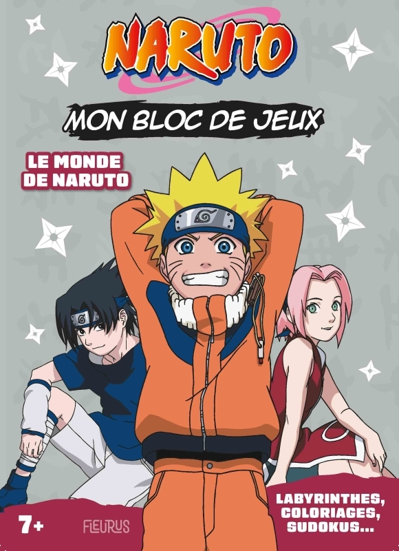 MON BLOC DE JEUX NARUTO - LE MONDE DE NARUTO