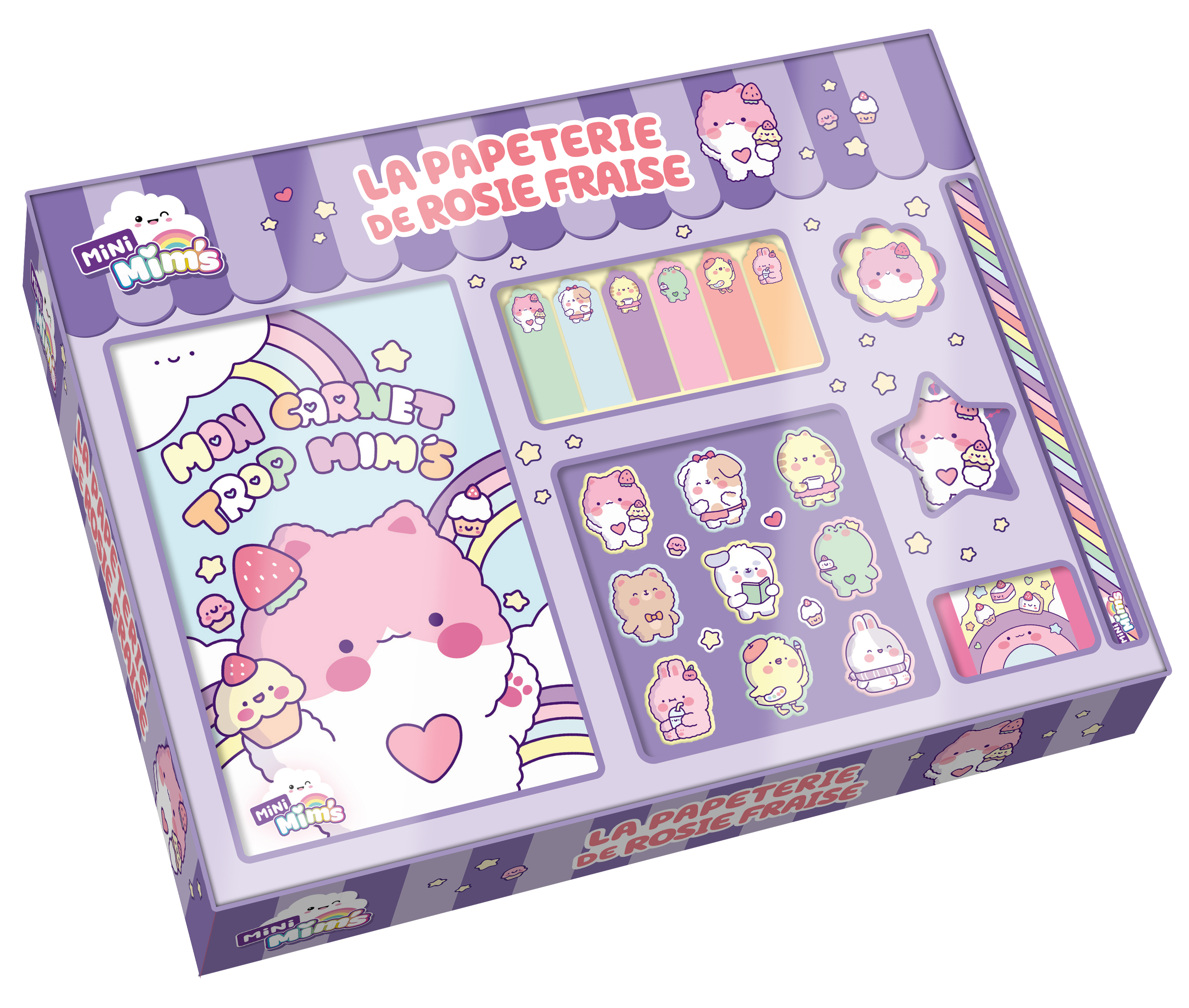 LA PAPETERIE DE ROSIE FRAISE (COFFRET)