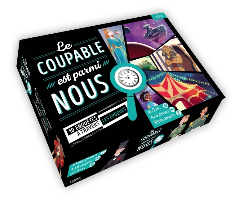 COUPABLE EST PARMI NOUS. 10 ENQUETES A TRAVERS LES EPOQUES