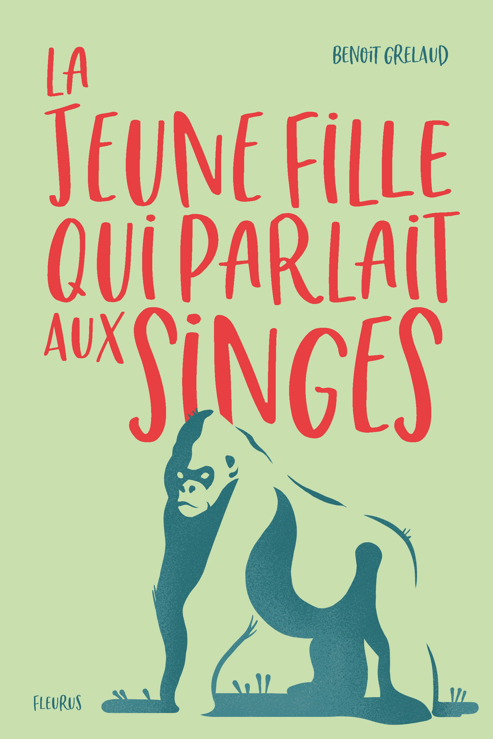 JEUNE FILLE QUI PARLAIT AUX SINGES
