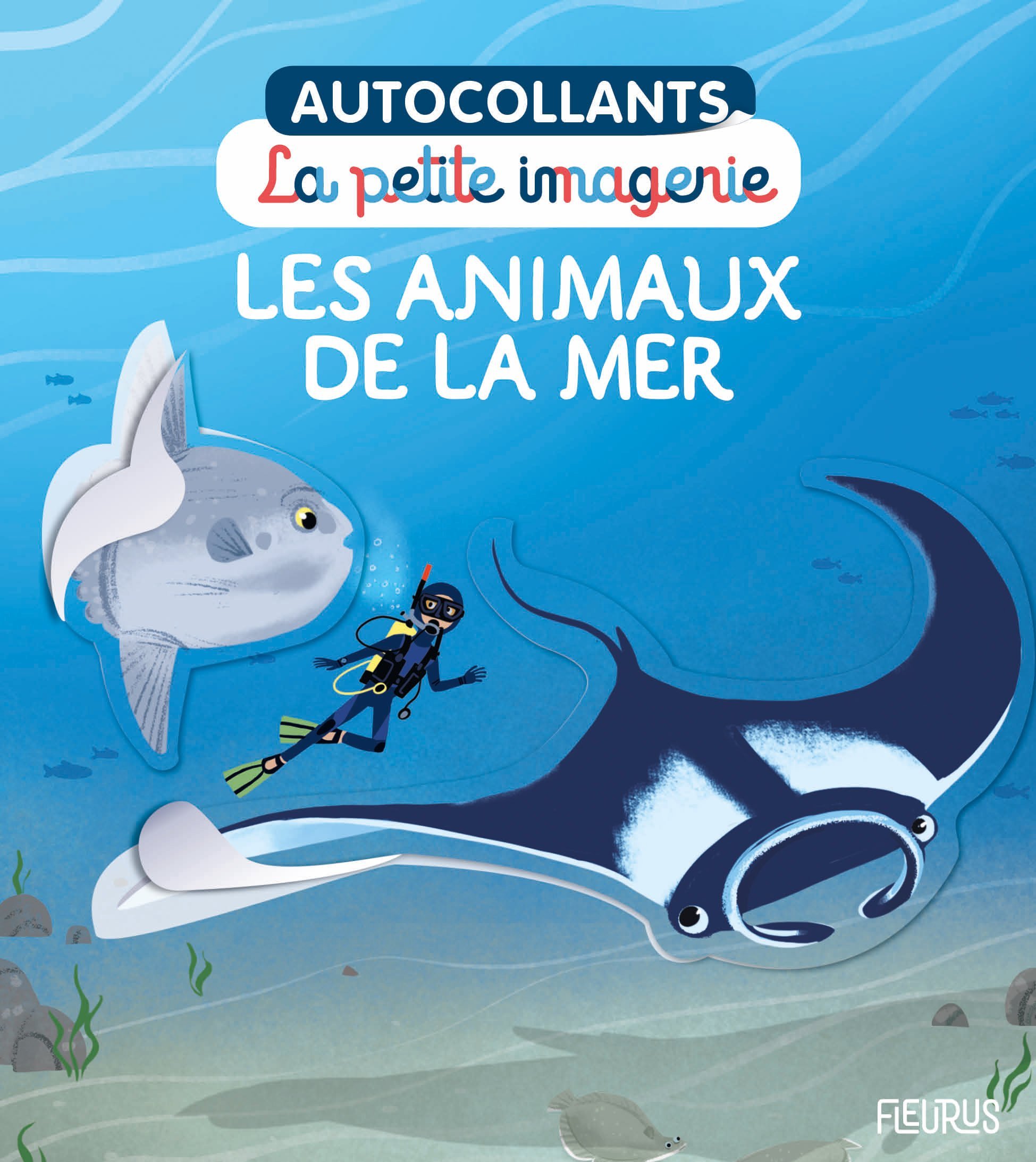 ANIMAUX DE LA MER - AUTOCOLLANTS LA PETITE IMAGERIE