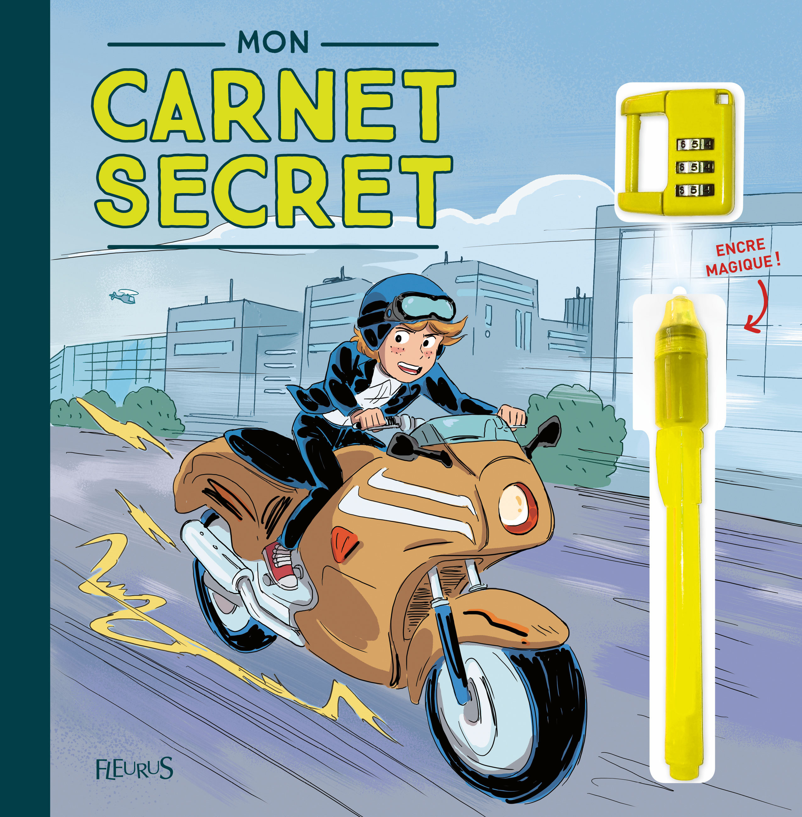 MON CARNET SECRET - GARCON N 2 - AGENT SECRET ET MOTO