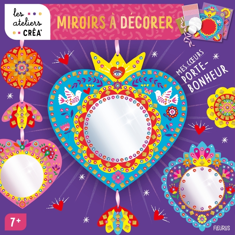 MIROIRS A DECORER C URS PORTE-BONHEUR