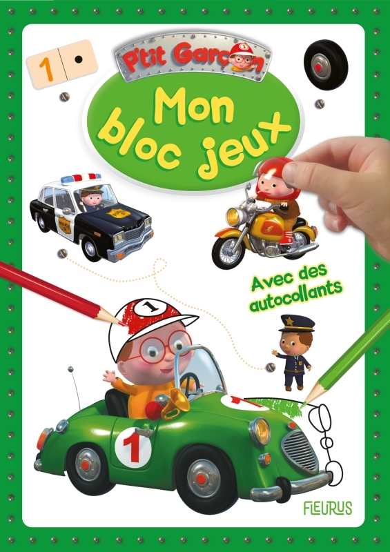 MON BLOC DE JEUX - P´TIT GARCON - VOITURE