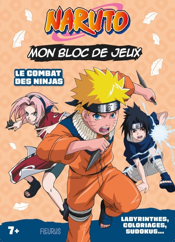 MON BLOC DE JEUX NARUTO - LE COMBAT DES NINJAS !