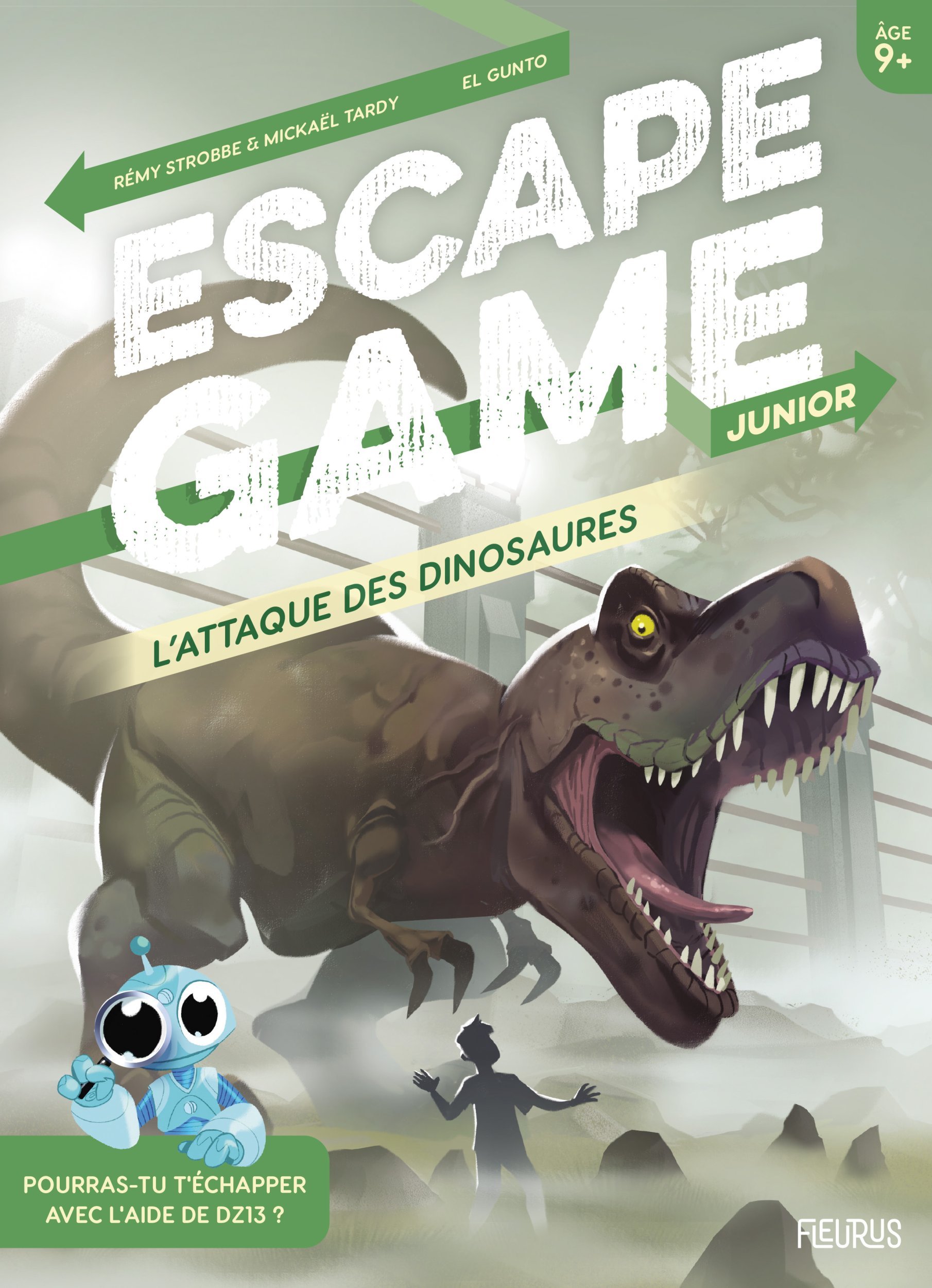 ESCAPE GAME JUNIOR - L´ATTAQUE DES DINOSAURES