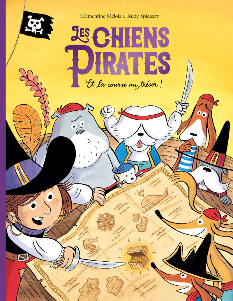 CHIENS PIRATES - T06 - LES CHIENS PIRATES - ET LA COURSE AU TRESOR !