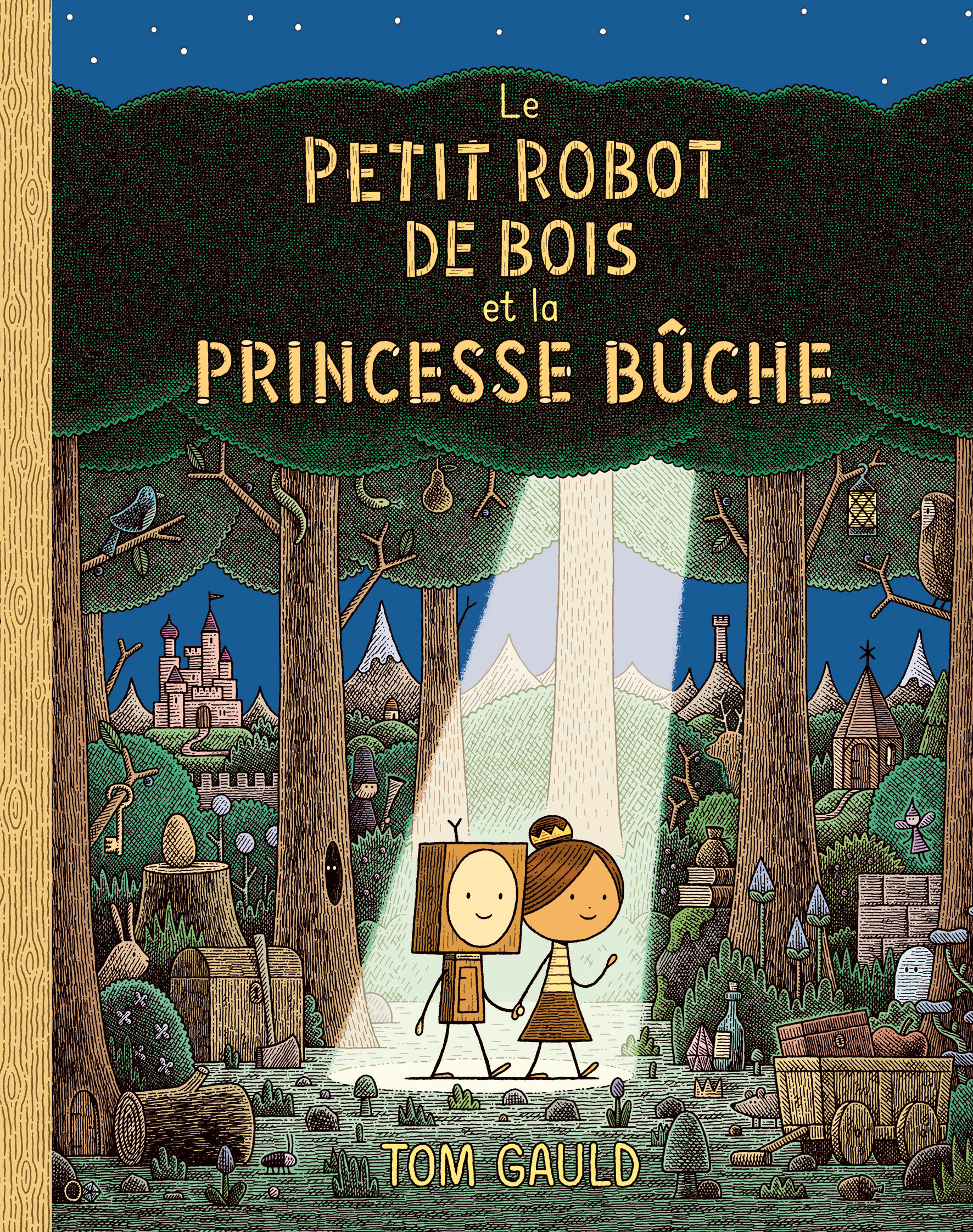 PETIT ROBOT DE BOIS ET LA PRINCESSE BUCHE