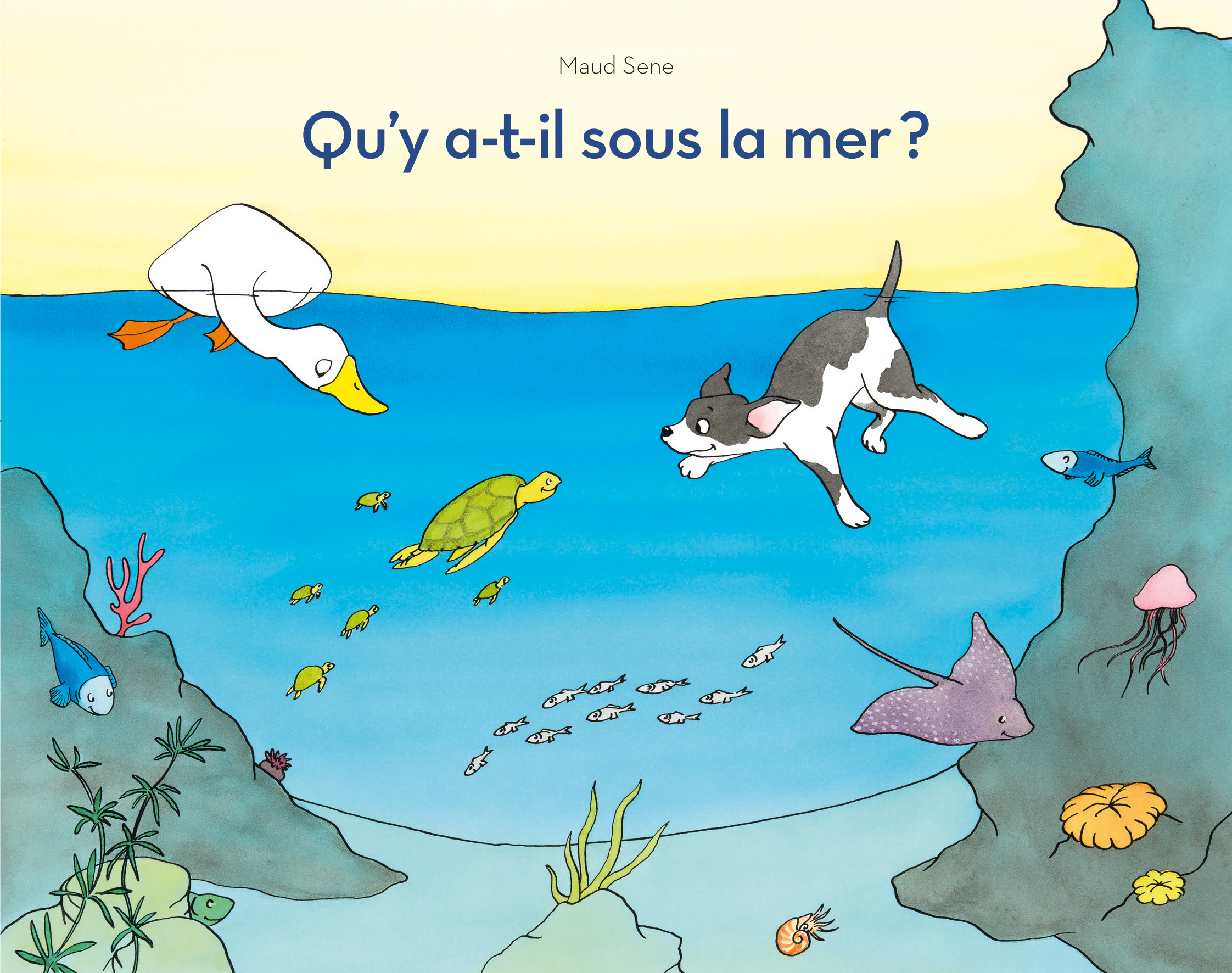 QU´Y A-T-IL SOUS LA MER ? - LUTIN