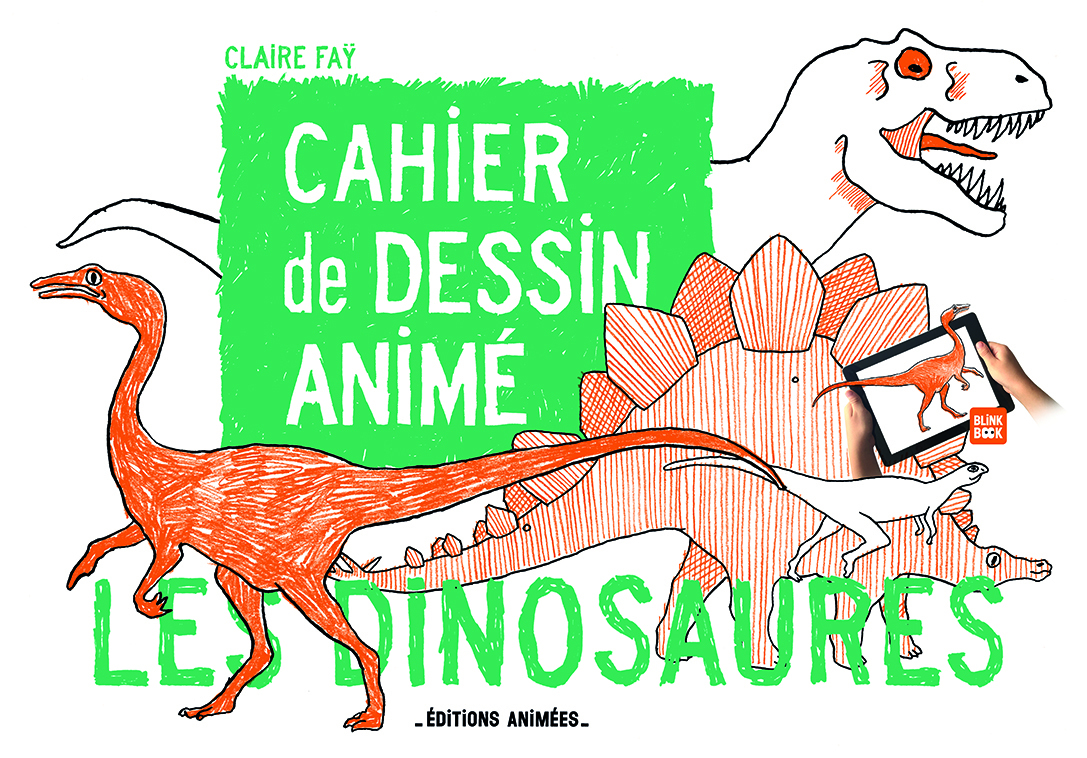 CAHIER DE DESSIN ANIME LES DINOSAURES