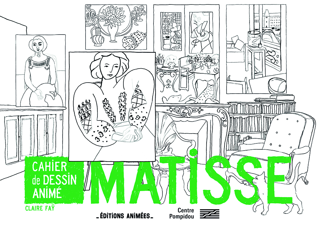 CAHIER DE DESSIN ANIME - MATISSE