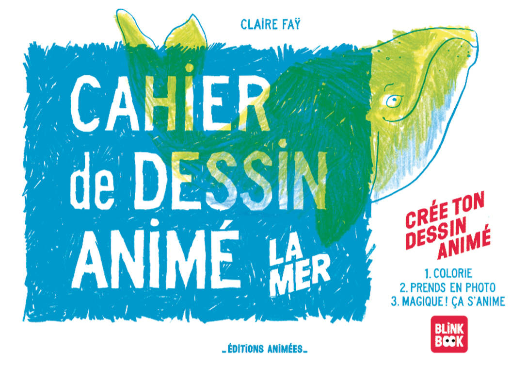 CAHIER DE DESSIN ANIME LA MER