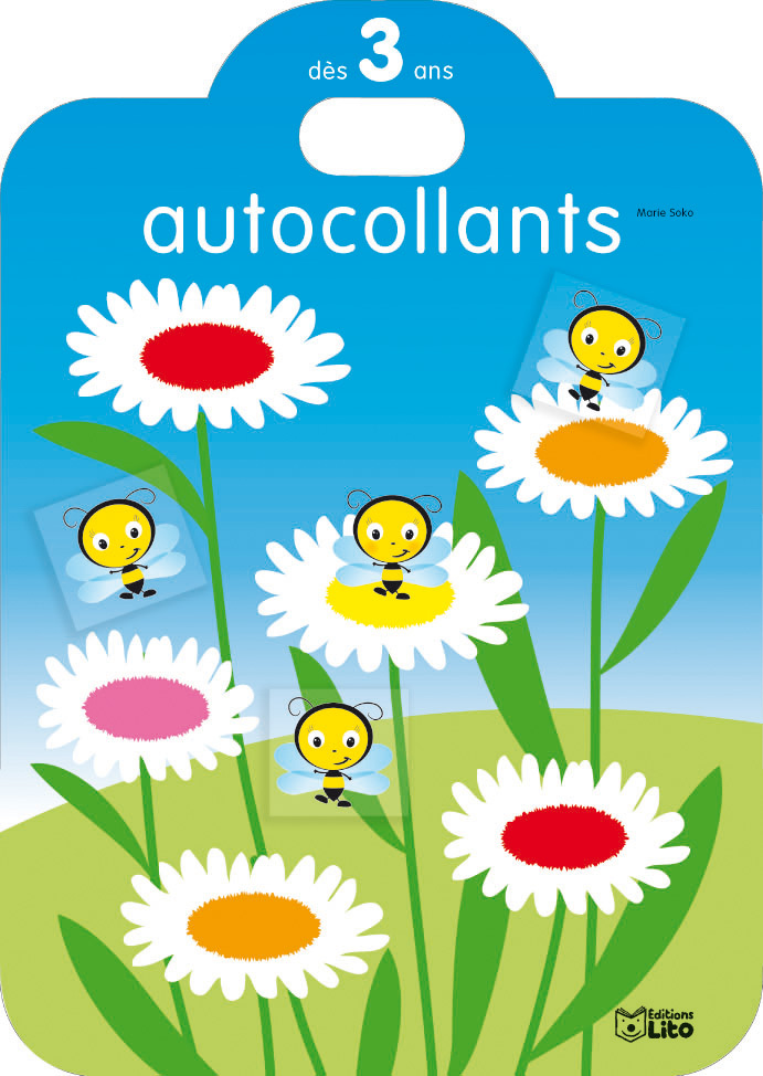 PLAISIR DE COLLER : LES MARGUERITES 3 ANS