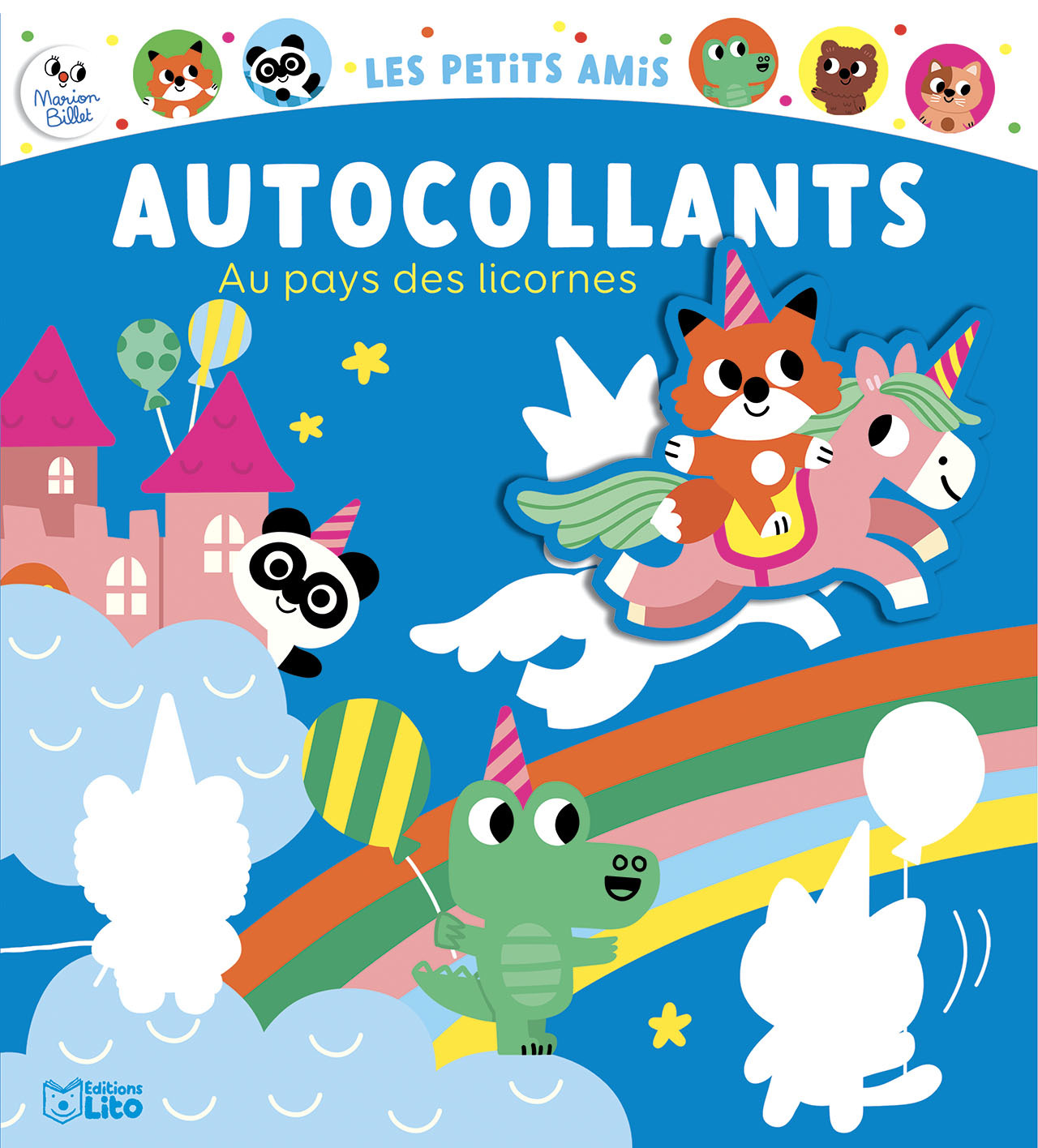 AUTOCOLLANTS PETITS AMIS AU PAYS DES LICORNES