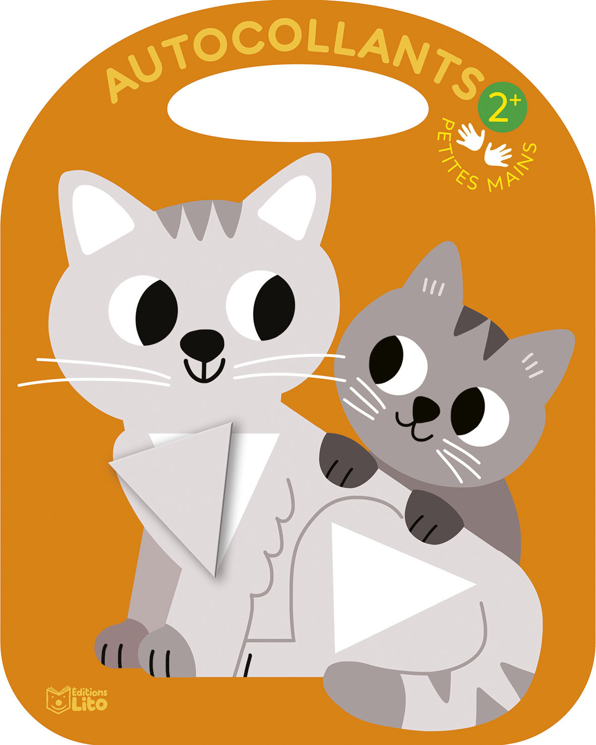 AUTOCOLLANTS PETITES MAINS MARION BILLET - BEBES ANIMAUX 2+
