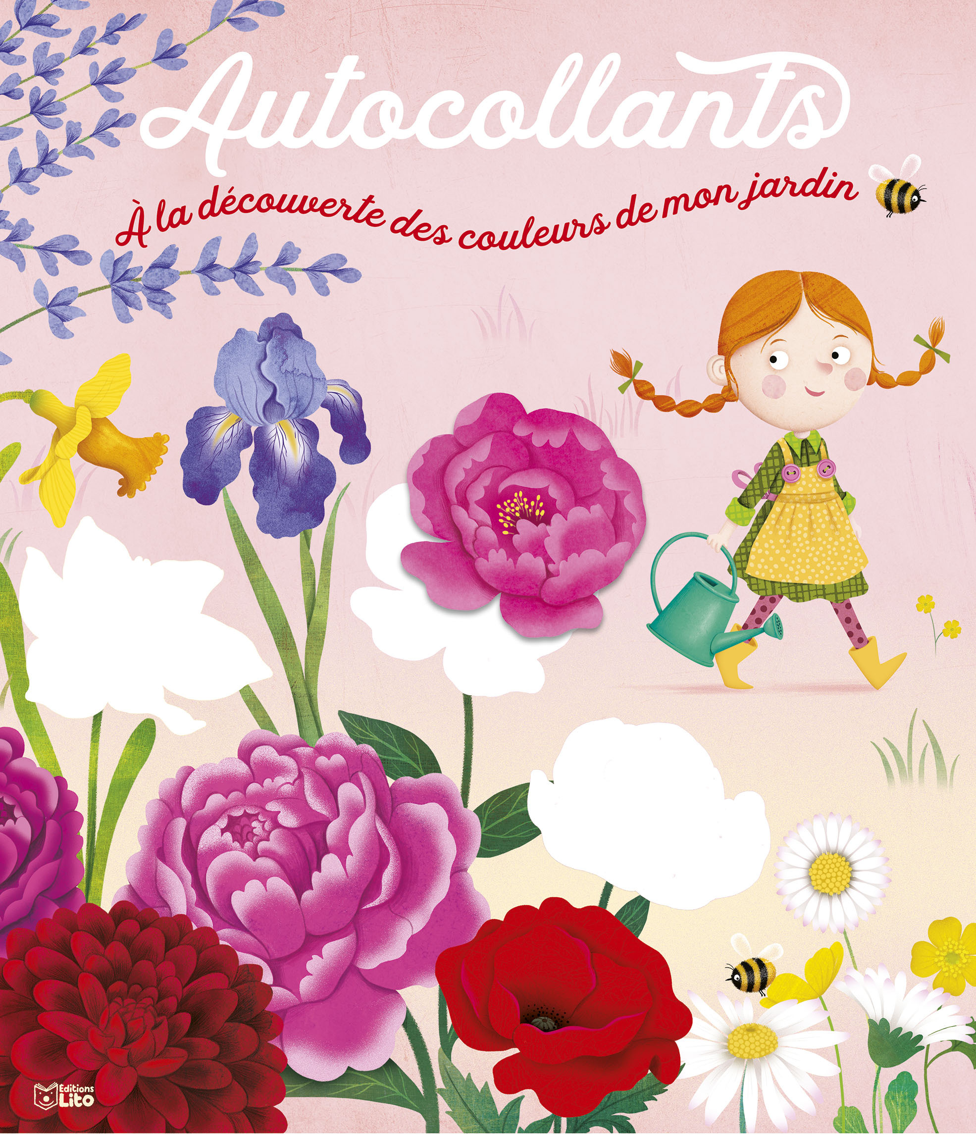 AUTOCOLLANTS A LA DECOUVERTE DES COULEURS DE MON JARDIN - FLEURS