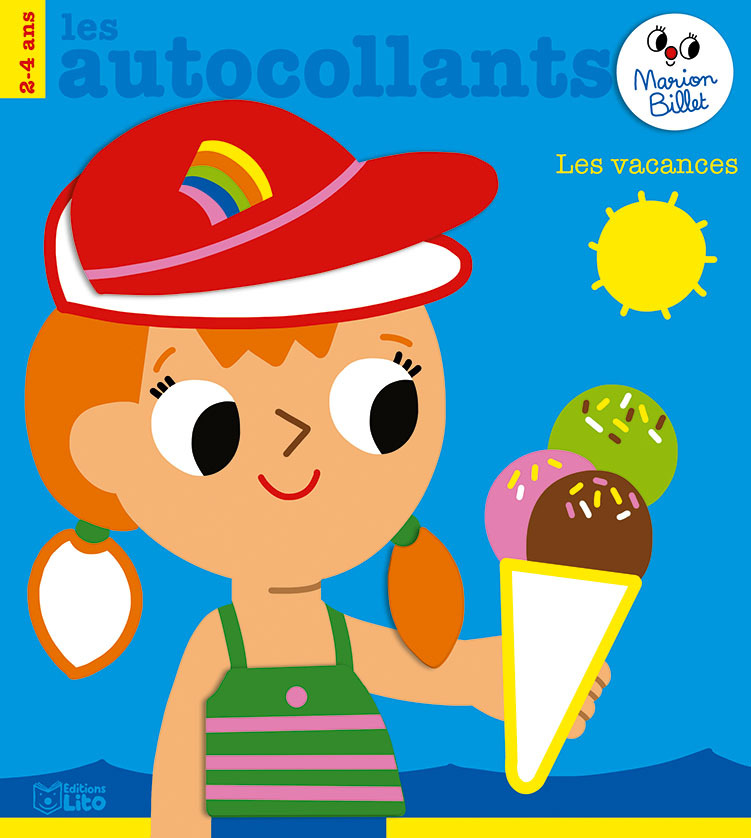 AUTOCOLLANTS MARION BILLET VACANCES