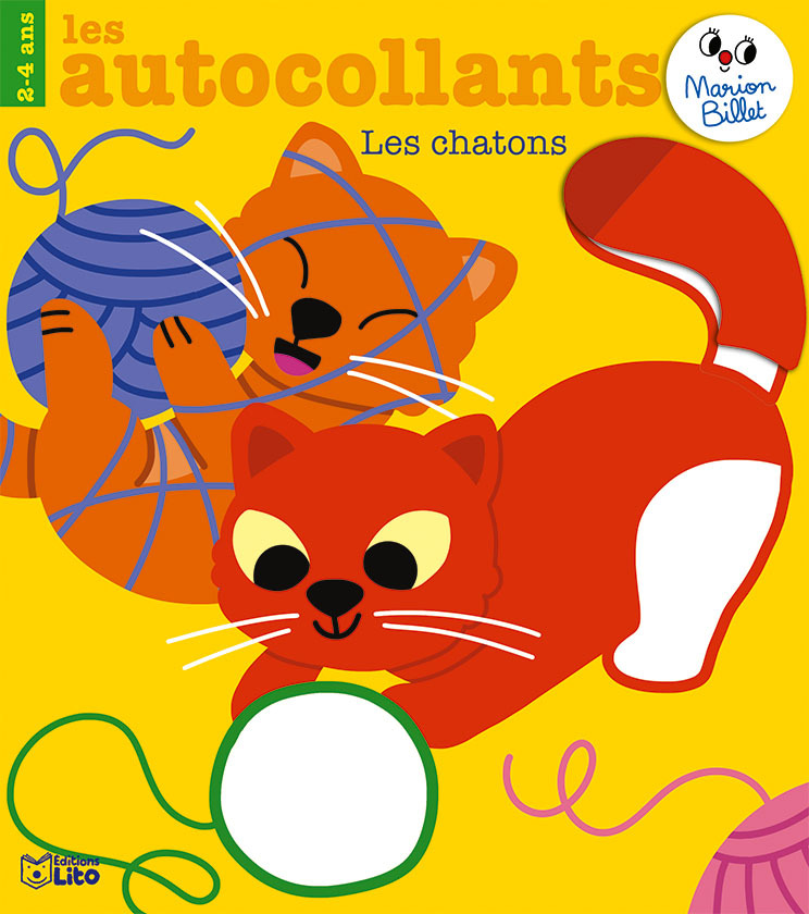 AUTOCOLLANTS MARION BILLET - CHATONS