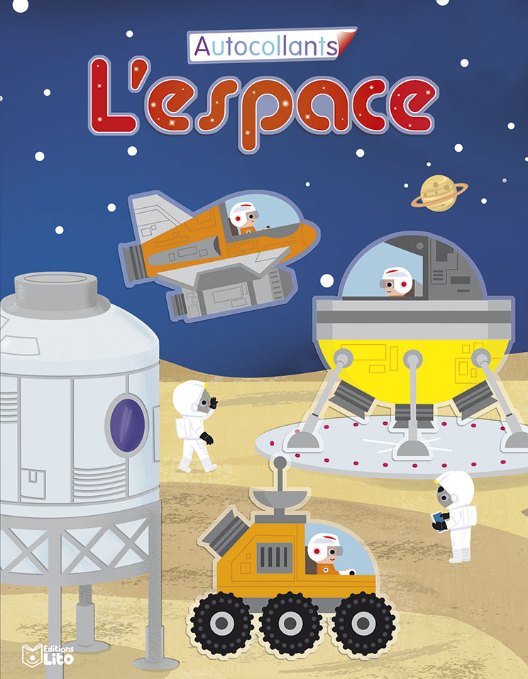 ESPACE / AUTOCOLLANTS / MES ENGINS A CONSTRUIRE