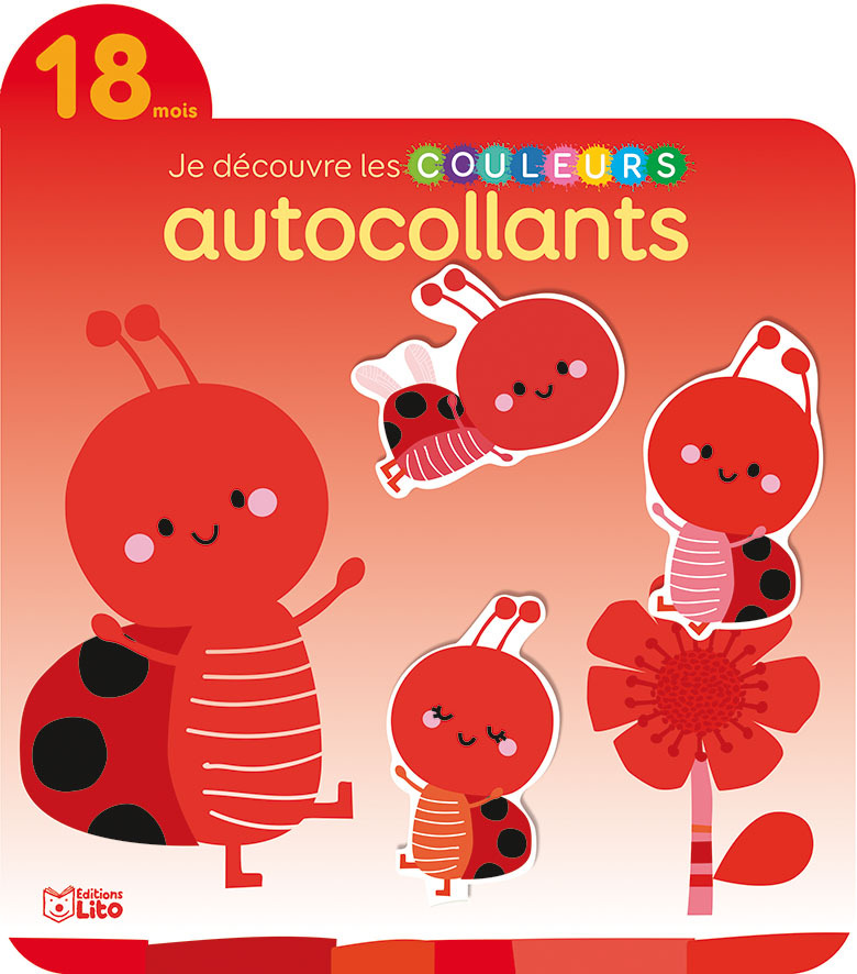 JE DECOUVRE LES COULEURS - AUTOCOLLANTS