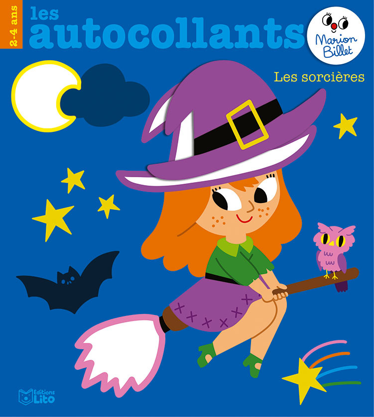 AUTOCOLLANTS MARION BILLET : LES SORCIERES