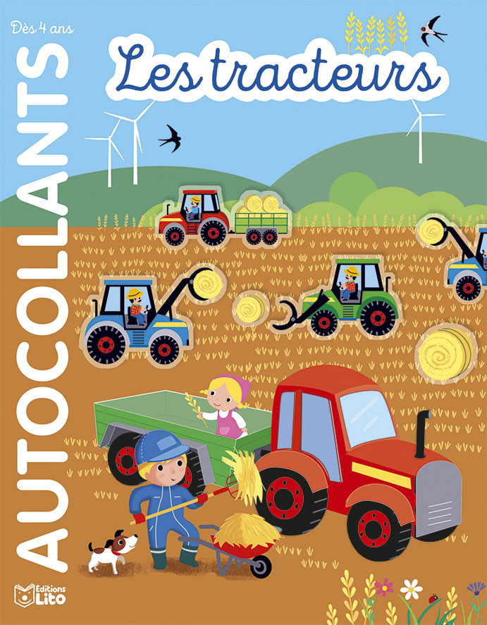 AUTOCOLLANTS REPOSITIONNABLES - TRACTEURS
