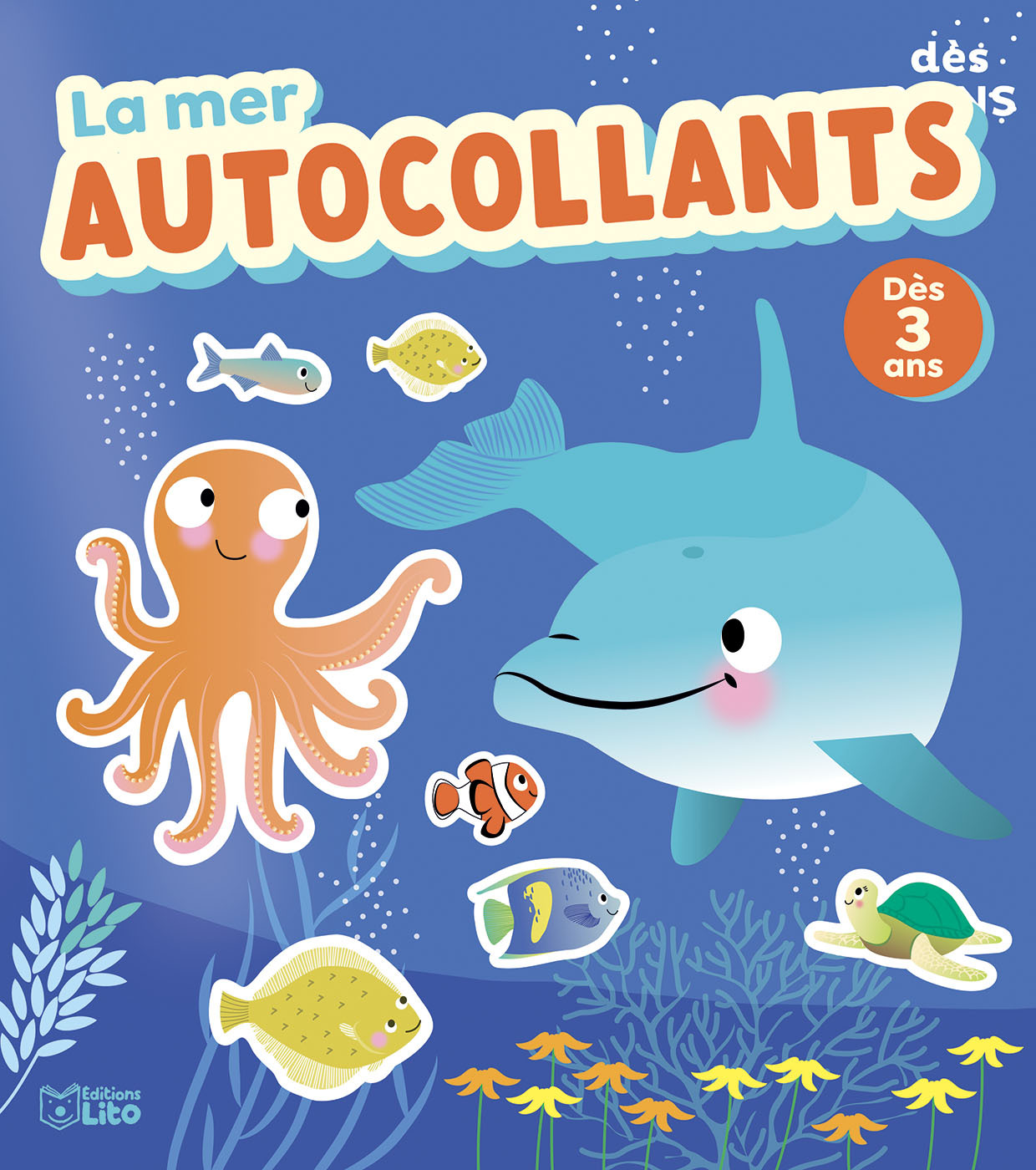LA MER AUTOCOLLANTS 3 ANS