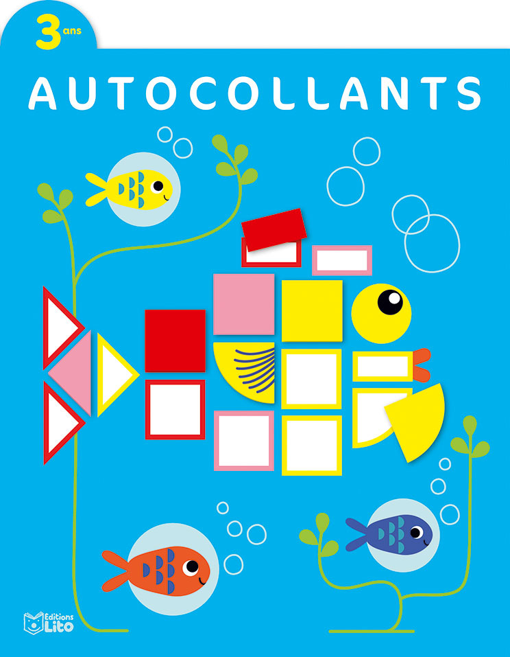 AUTOCOLLANTS MOSAIQUES POISSON