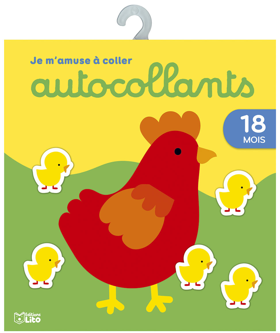 AMUSE A COLLER LA POULE