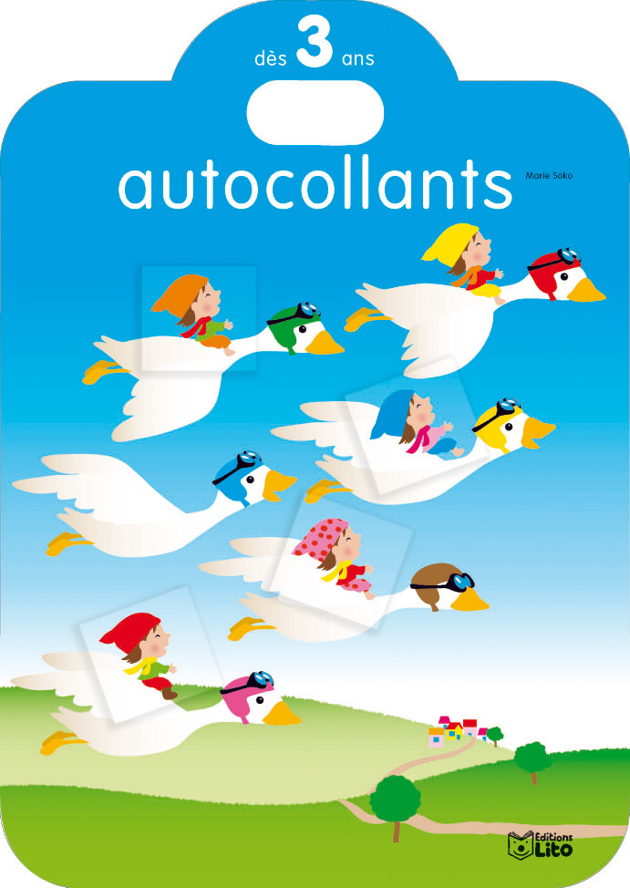 PLAISIR DE COLLER : LES OIES 3 ANS