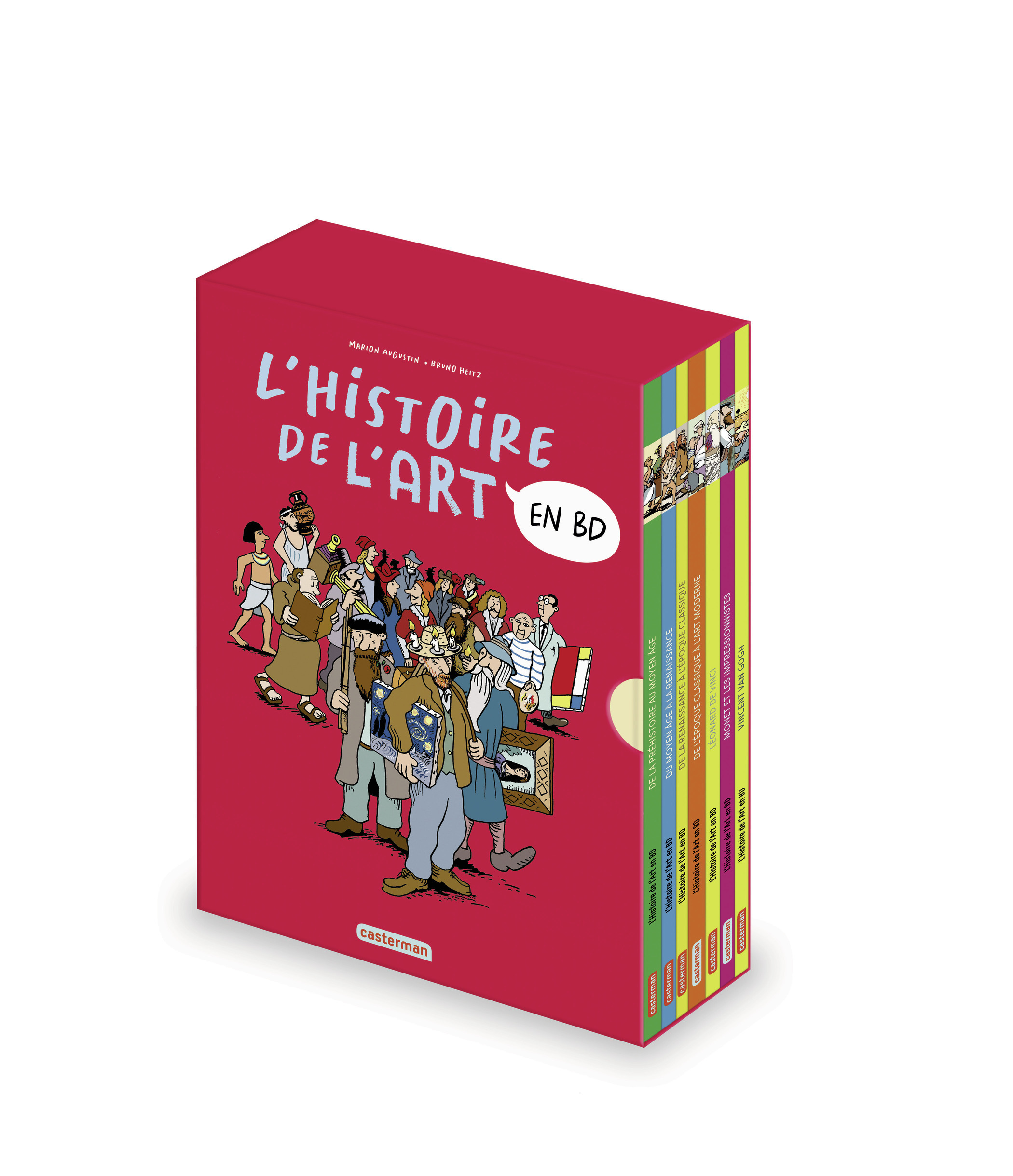 L´HISTOIRE DE L´ART EN BD - COFFRET - NOUVELLE EDITION