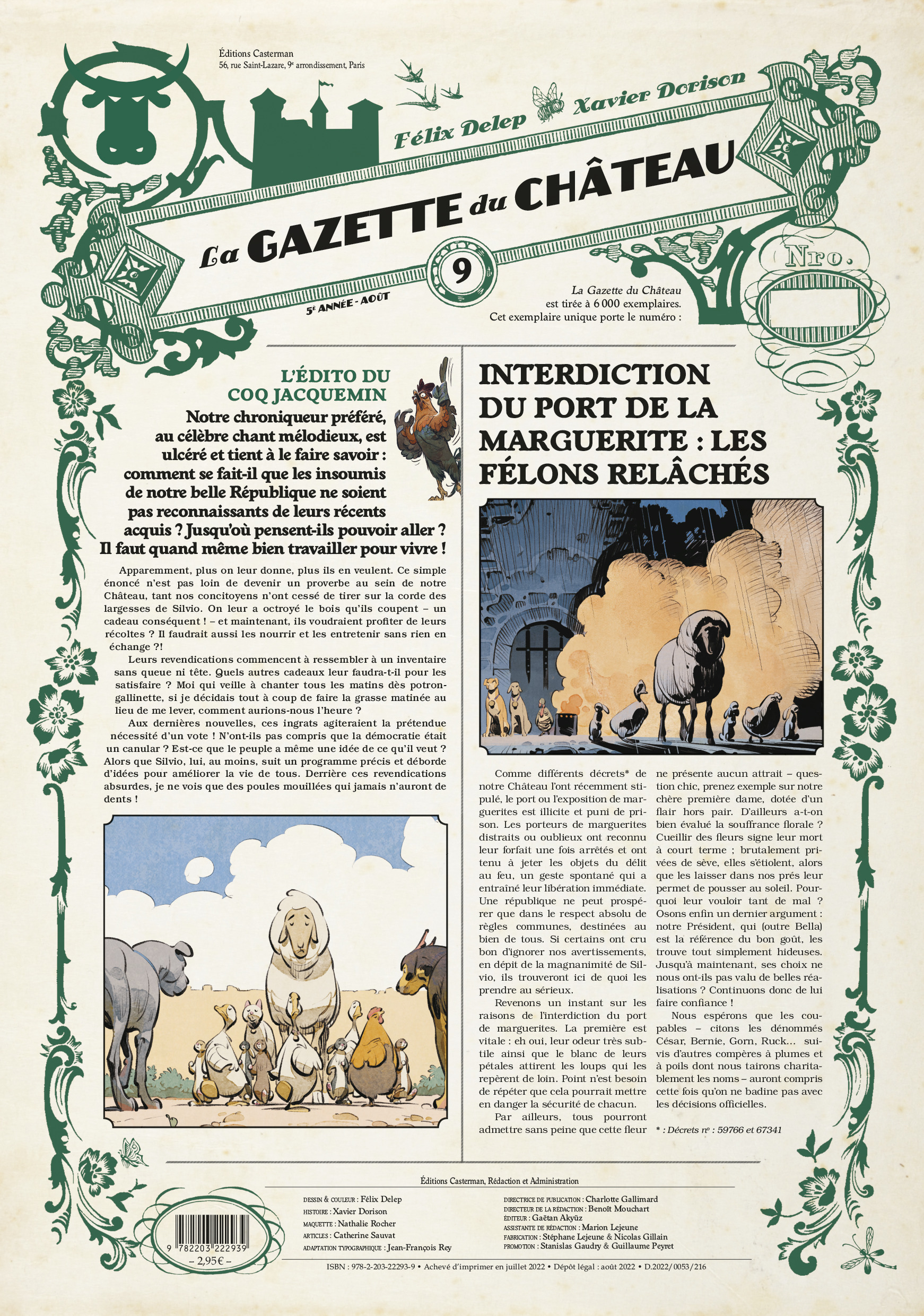 GAZETTE DU CHATEAU - T09