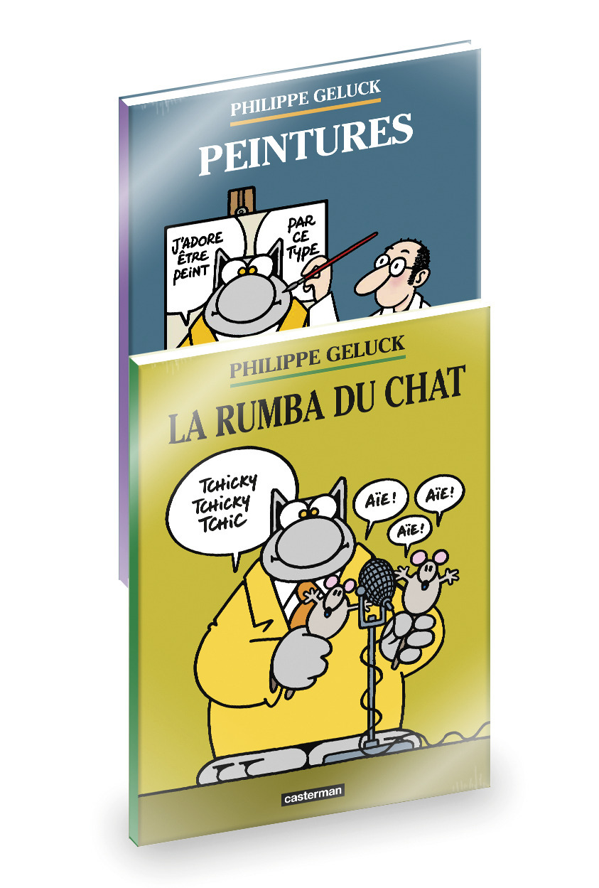 PACK 2 ALBUMS : LE CHAT T22+ PEINTURES