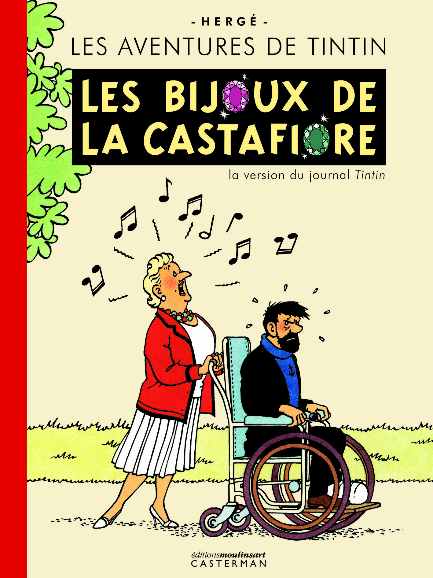 TINTIN - T21 - LES BIJOUX DE LA CASTAFIORE - EDITION JOURNAL TINTIN