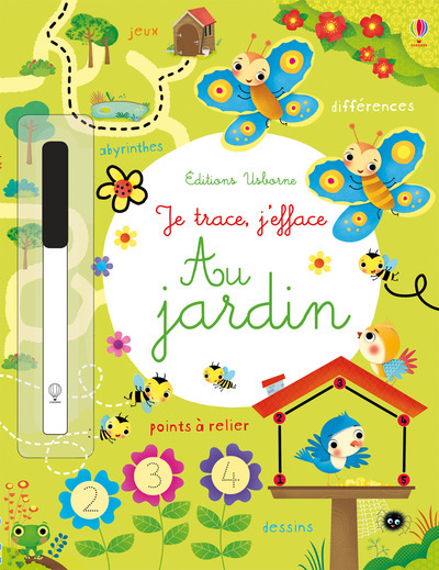 JE TRACE, J´EFFACE - AU JARDIN