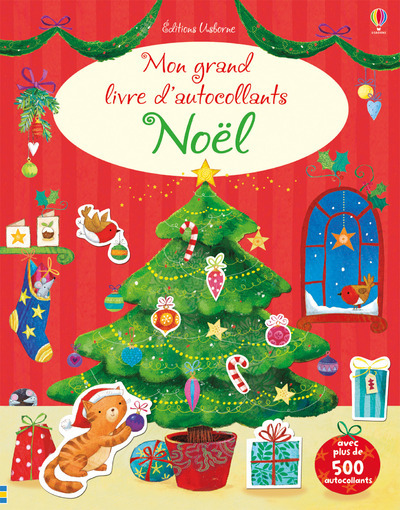 MON GRAND LIVRE D´AUTOCOLLANTS - NOEL