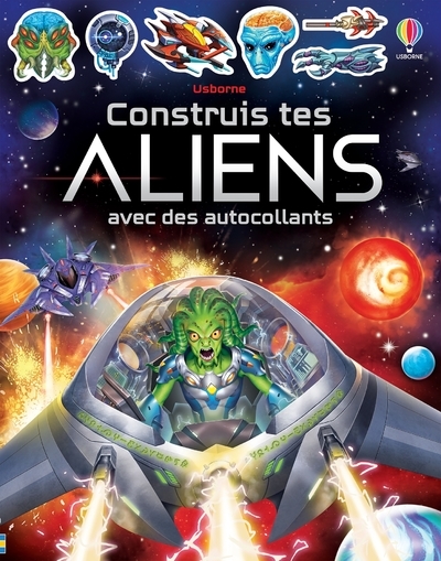 CONSTRUIS TES ALIENS AVEC DES AUTOCOLLANTS
