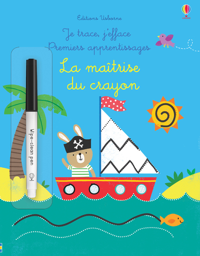 MAITRISE DU CRAYON (LA) - JE TRACE, J´EFFACE PREMIERS APPRENTISSAGES