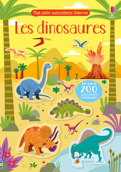 DINOSAURES - MES PETITS AUTOCOLLANTS USBORNE