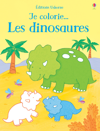 JE COLORIE... LES DINOSAURES