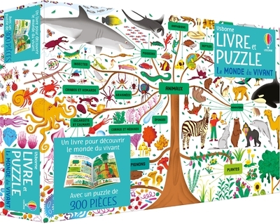 MONDE DU VIVANT - COFFRET LIVRE ET PUZZLE