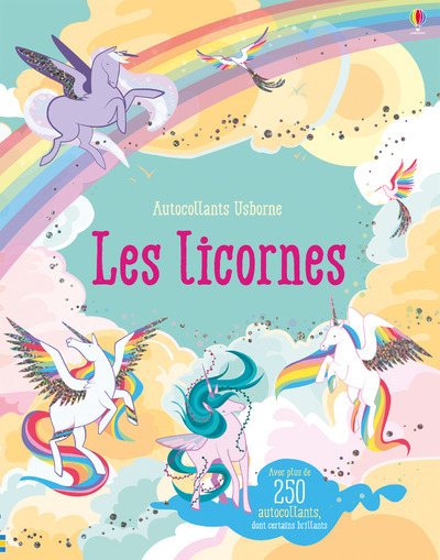 LICORNES - AUTOCOLLANTS USBORNE