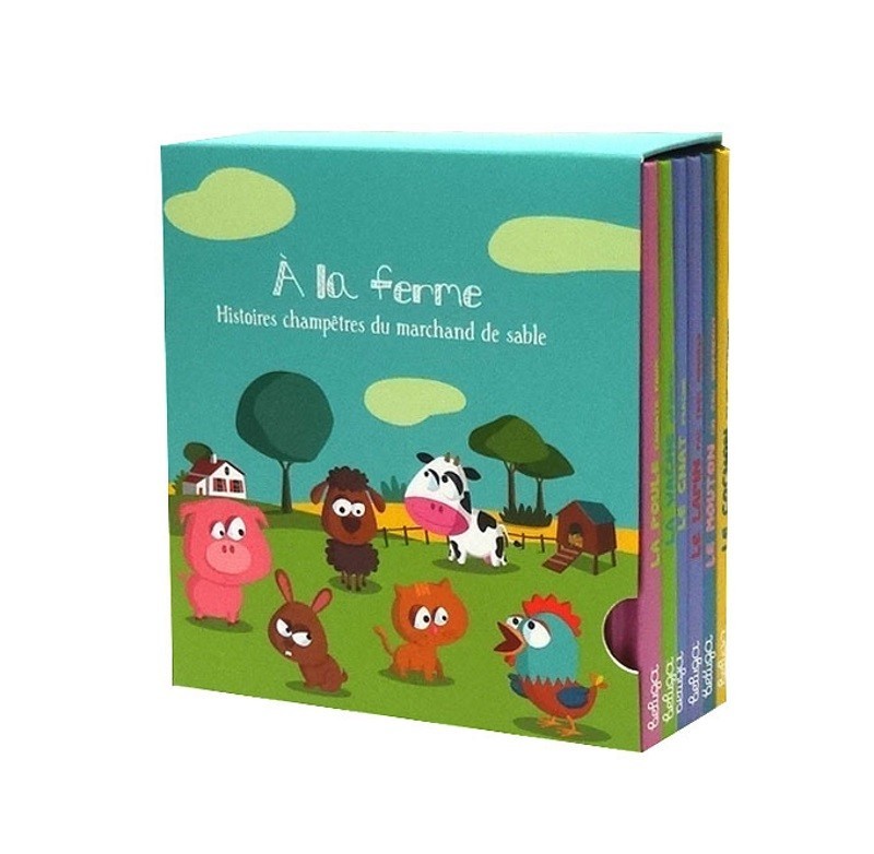 COFFRET 6 TITRES COLL. A LA FERME