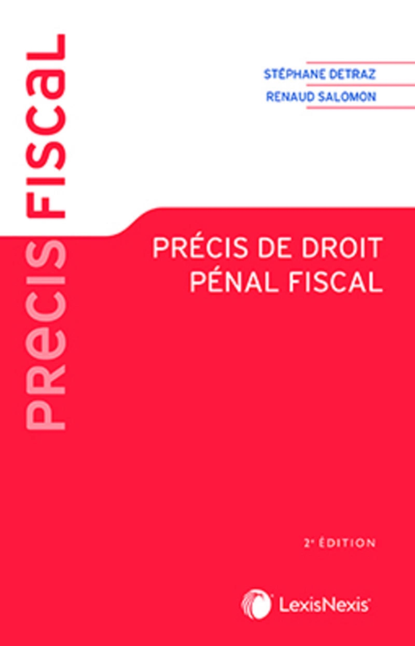 PRECIS DE DROIT PENAL FISCAL