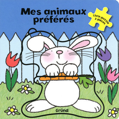 MES ANIMAUX PREFERES - MON PREMIER LIVRE PUZZLE