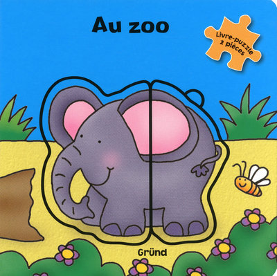 AU ZOO - MON PREMIER LIVRE PUZZLE