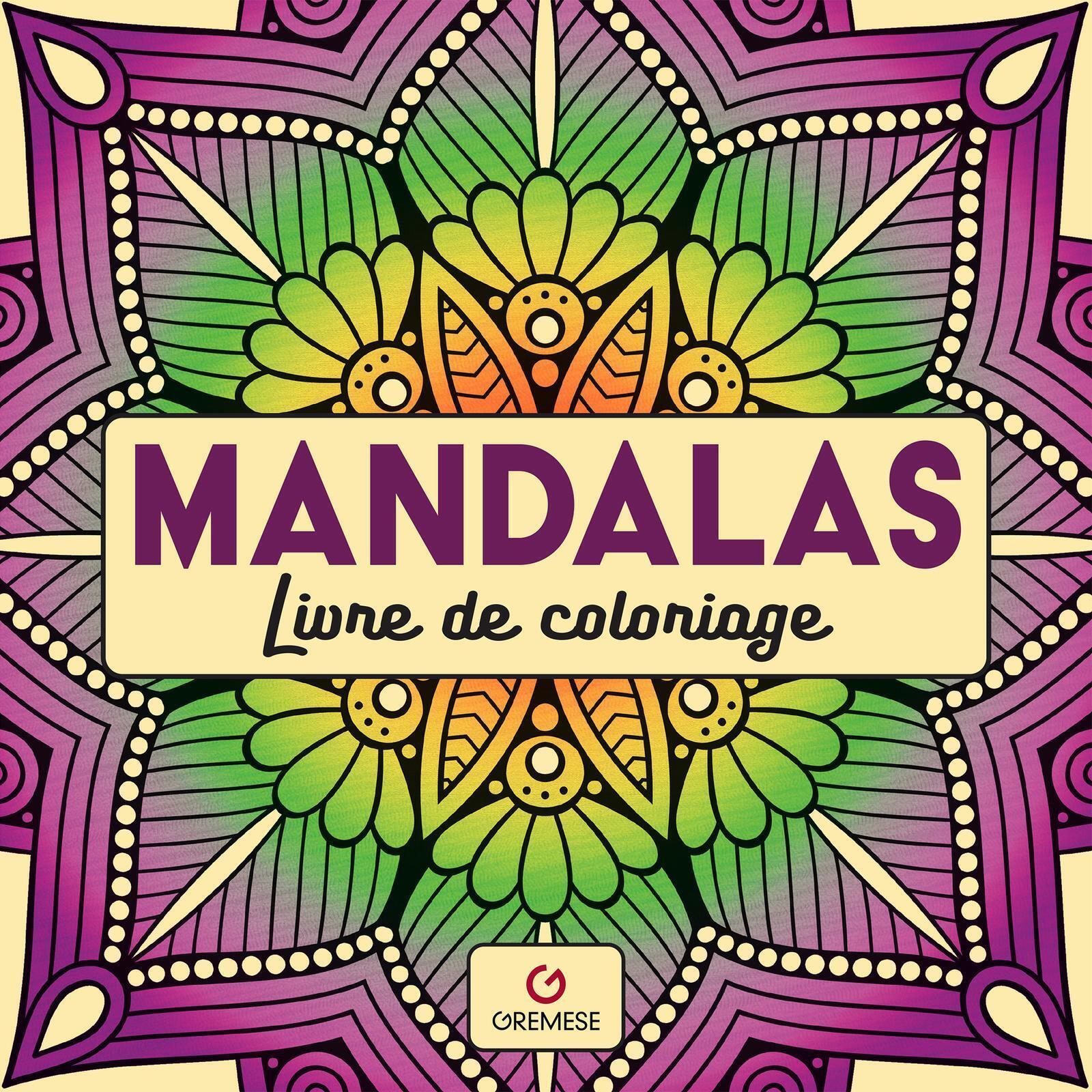 MANDALAS - LIVRE DE COLORIAGE